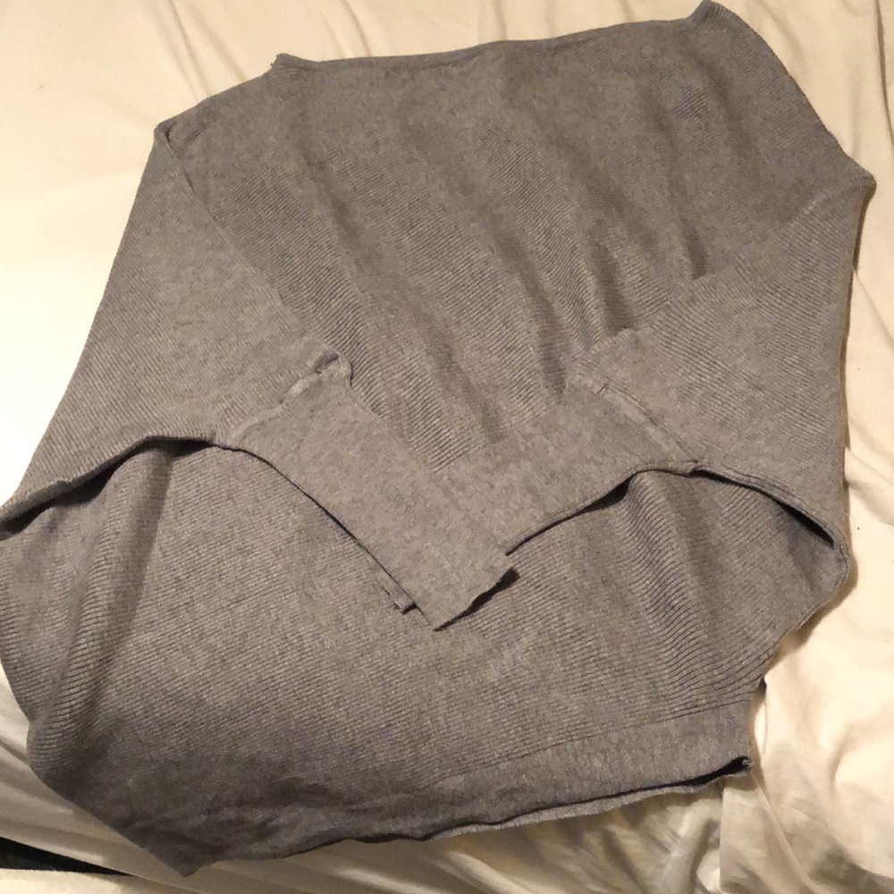 fashion nova gray sweater size 1xl
